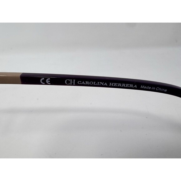 Carolina Herrera VHE192K Eyeglass Frames Only 53-15-140 OE60 Purple main image 4